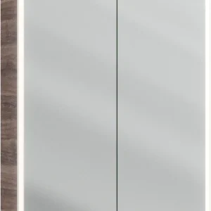 Achat Immédiat Armoire de toilette Alterna luuna LED plus Chêne Sherman anthracite Couleur de lumière réglable en continu 2700-6500 K